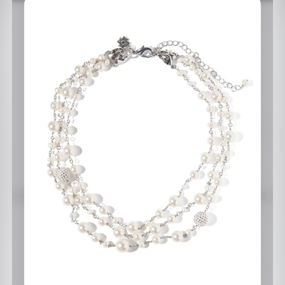 WHBM multi pearl strand necklace - Picture 7 of 15